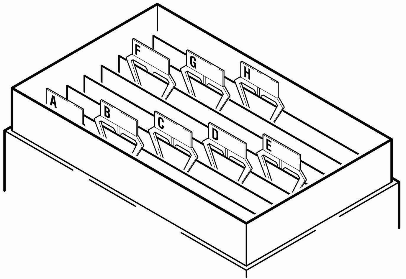 Kartenreiter 25 mm, Beutel (Inhalt: 15 Stk.) – Bild 3