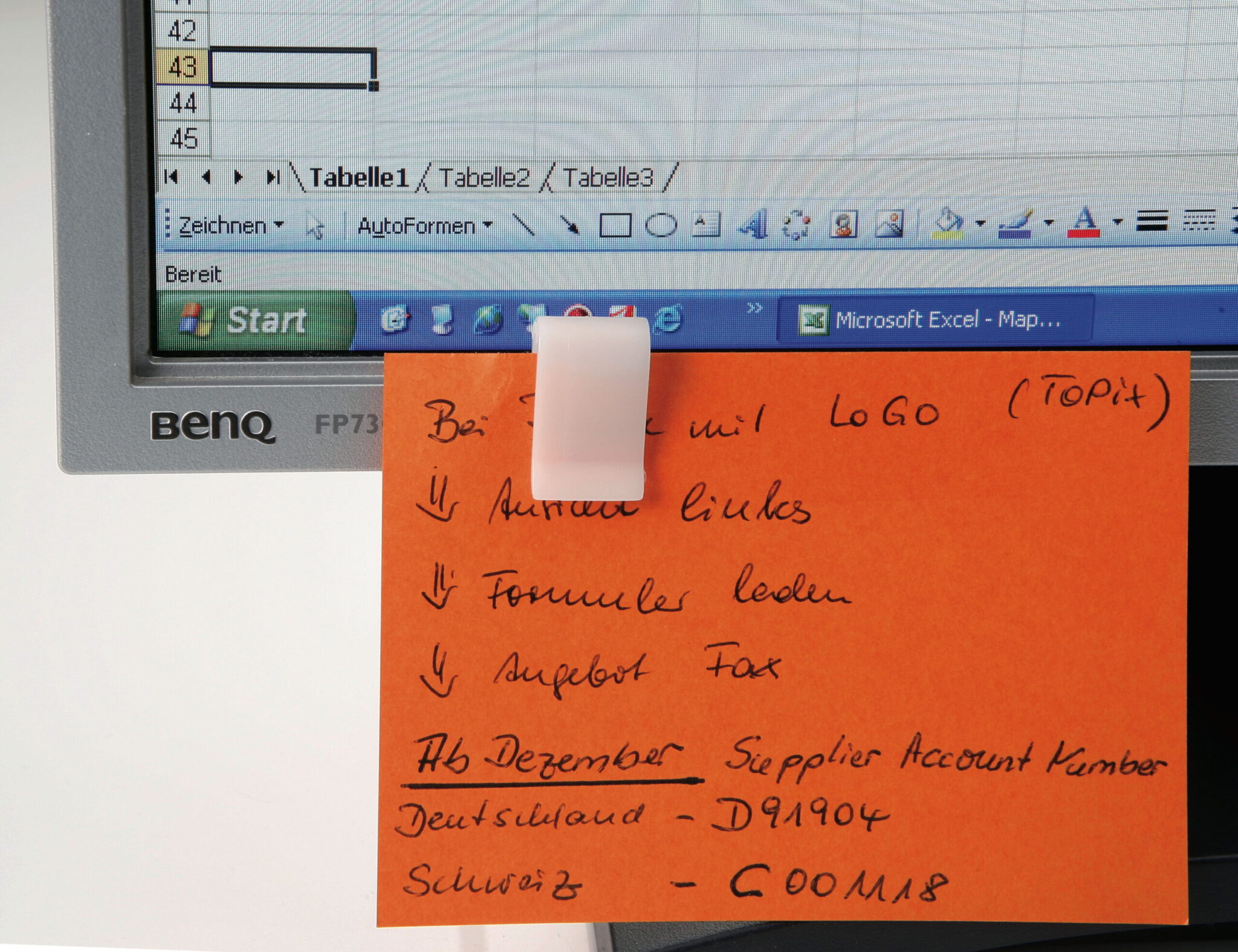 UNIklip + Klebefolie 15 mm, Beutel (Inhalt: 6 Stk.) – Bild 3