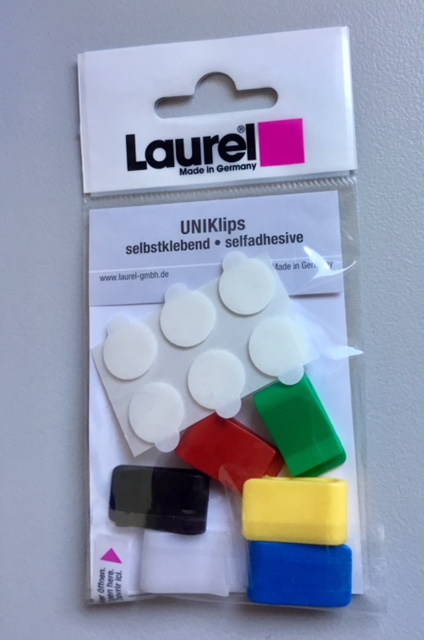 UNIklip + Klebefolie 15 mm, Beutel (Inhalt: 6 Stk.) – Bild 4