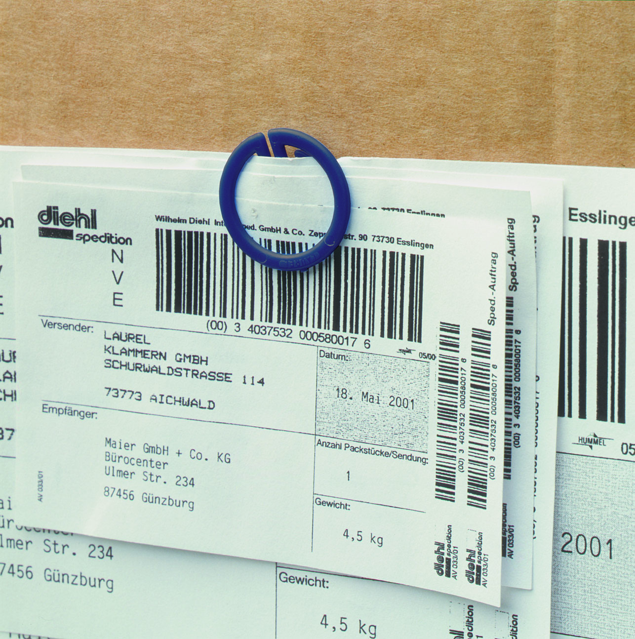 Steckklip PinZack, Dose (Inhalt: 200 Stk.) – Bild 3